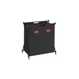 Laundry Hamper - VERRA Large Laundry Basket with Handles - Black