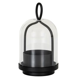Nyx Candle Holder With Glass Cloche - Large