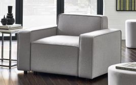 Lago Combination Sofa - Pair of Arms Grey