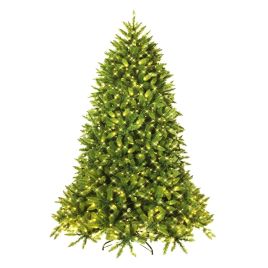 Pre-Lit Christmas Tree with 8 Light Modes - 6ft