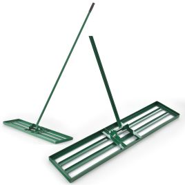 COMO Lawn Leveling Rak with Ergonomic Handle-106 x 25 cm-Green
