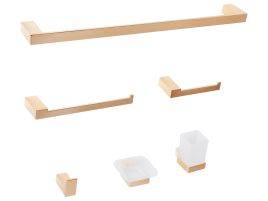 WINSHURST 6-Piece Bathroom Hardware Set - Gold