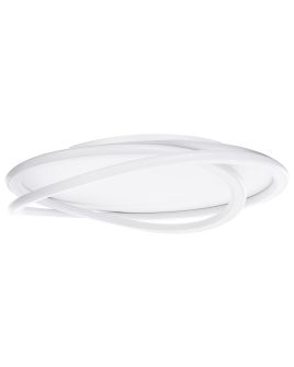 LED Ceiling Lamp LEYLAN With Dimmer White