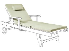 MELDONLEIGH Sun Lounger Pad Cushion - Green