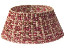SAXWELL Christmas Tree Collar Seagrass 60 cm - Natural