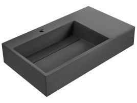 CCSUO Wall Hung Basin 750 x 430 mm Black