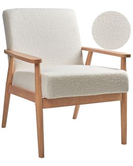 Armchair ESRUM Boucle Off-White