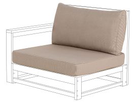 HOWLEIGH Outdoor Cushion Cover Set of 2 - Taupe