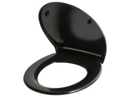 BURLEIGHON Toilet Seat Soft Close Duroplast - Black