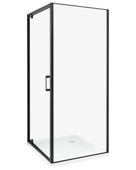 Shower Enclosure DARLI 80 x 80 x 185 cm Black