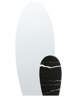 Wall Mirror VIERZON 58 cm 120 cm Black