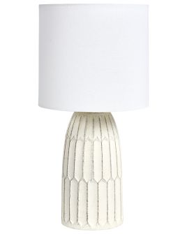 CALTONMERE Table Lamp Ceramic - White
