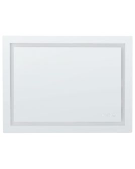 LED Bathroom Mirror PRENOIS 80 cm 60 cm Silver