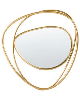 MARCHDEN Metal Wall Mirror - Gold