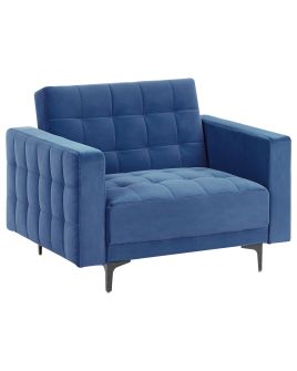 Armchair - ABERVON Velvet Blue