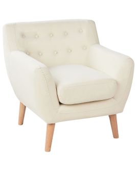 Armchair MOTALA Fabric Light Beige