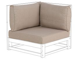 HOWLEIGH Outdoor Cushion Cover Set of 3 - Taupe