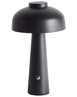 Wireless LED Table Lamp AGUSAN With Dimmer Metal Black