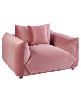 Armchair - LVUOS Velvet Pink