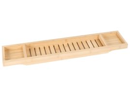 VEJLE Bamboo Bathtub Tray Light Wood