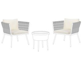 GLISO Outdoor Cushion Cover Set - Light Beige