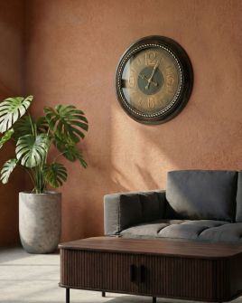 VIM Wall Clock - Black