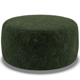 Footstool - GRAZ Fabric Bottle Green