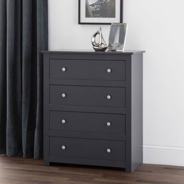 Radley 4 Drawers Chest of Drawer - Anthracite