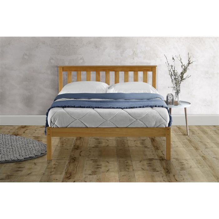 Birlea Denver Low End Wood Pine Bed Frame - Small Double 4ft