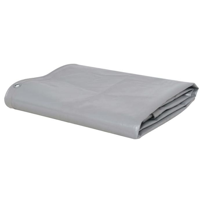 Tarpaulin 650 g/m2 4x5 m Grey