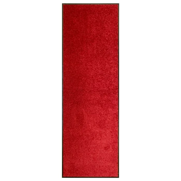 Doormat Washable Red 60x180 cm