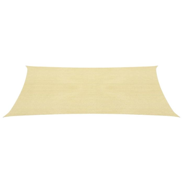 Sunshade Sail 160 g/m² Beige 4.5x4.5 m HDPE