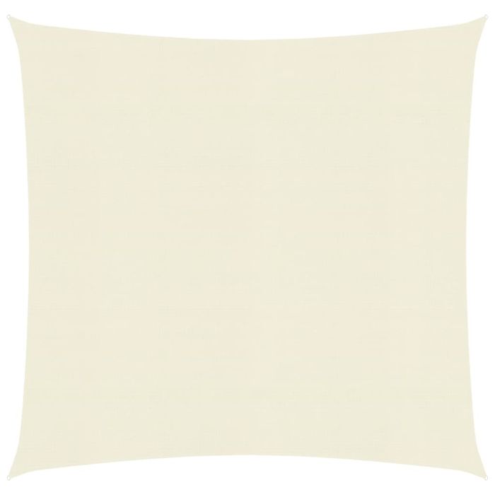 Sunshade Sail 160 g/m2 Cream 5x5 m HDPE