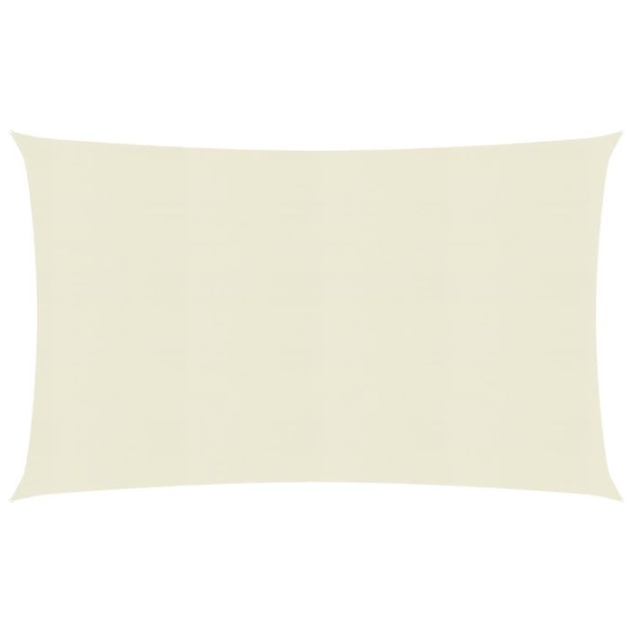 Sunshade Sail 160 g/m2 Cream 2x5 m HDPE