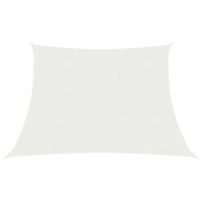 Sunshade Sail 160 g/m2 White 3/4x2 m HDPE