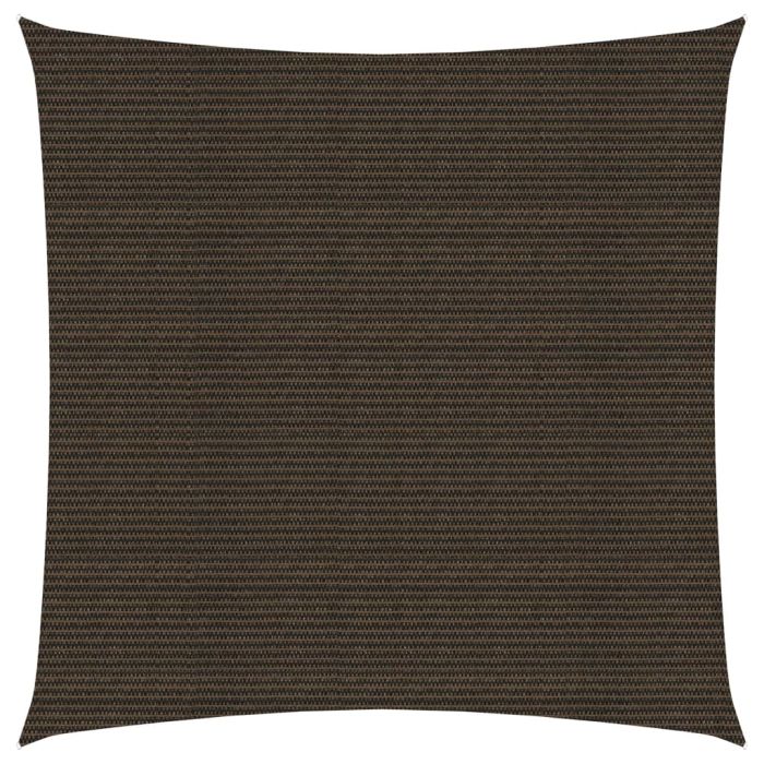 Sunshade Sail 160 g/Brown 2.5x2.5 m