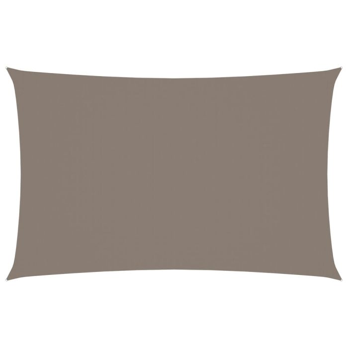 Sunshade Sail Oxford Fabric Rectangular 3x6 m Taupe