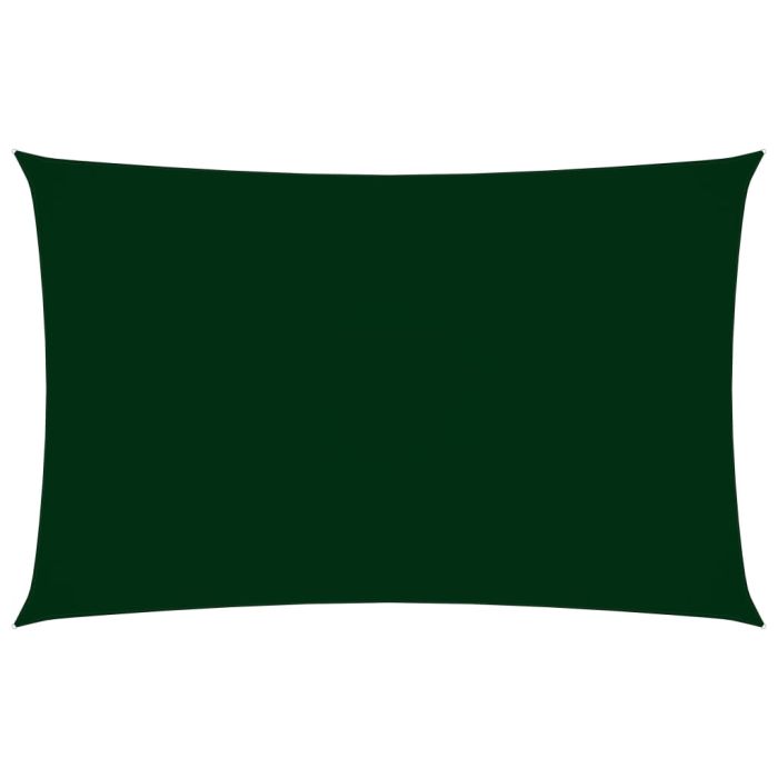 Sunshade Sail Oxford Fabric Rectangular 2.5x5 m Dark Green