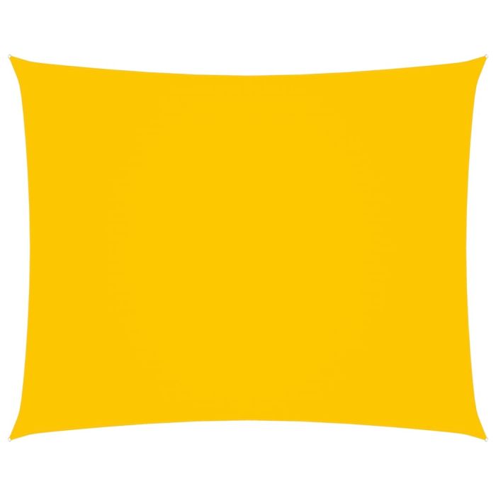 Sunshade Sail Oxford Fabric Rectangular 2.5x3.5 m Yellow