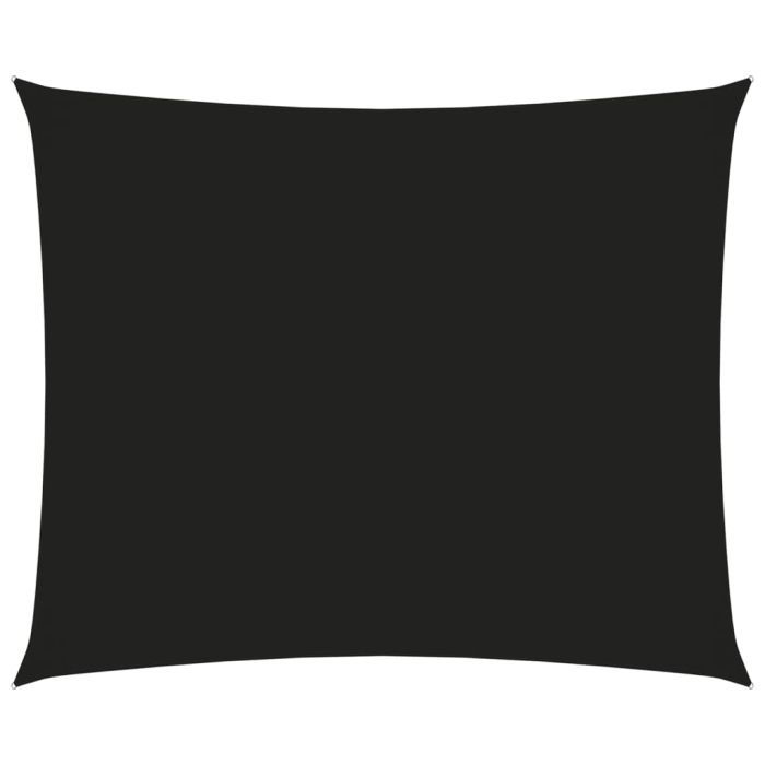Sunshade Sail Oxford Fabric Rectangular 2x3 m Black