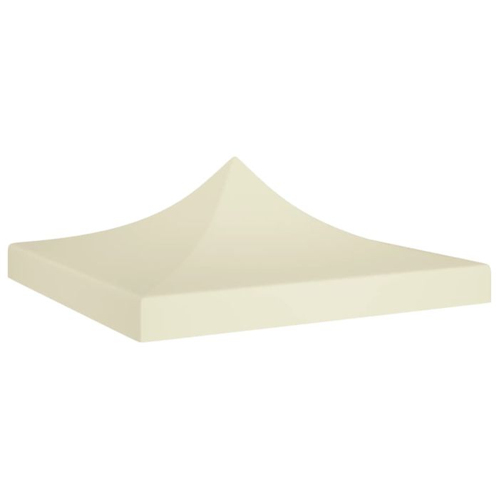 Party Tent Roof 2x2 m Cream 270 g/m2