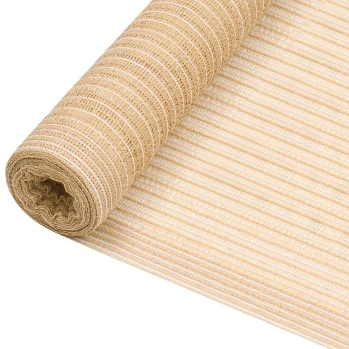 Privacy Net Beige 1.2x50 m HDPE 75 g/m2