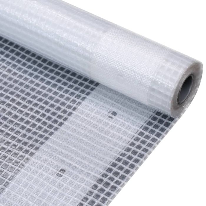 Leno Tarpaulins 2 pcs 260 g/m2 4x10 m White