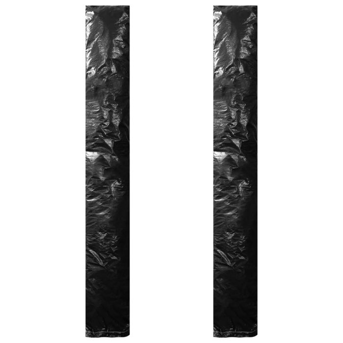 Umbrella Covers 2 pcs with Zipper PE 200 cm