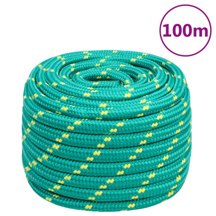 Boat Rope Green 20mm 100 m Polypropylene