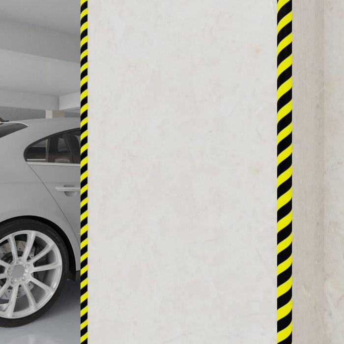Corner Protectors 2 pcs Yellow&Black 4x3x100 cm PU