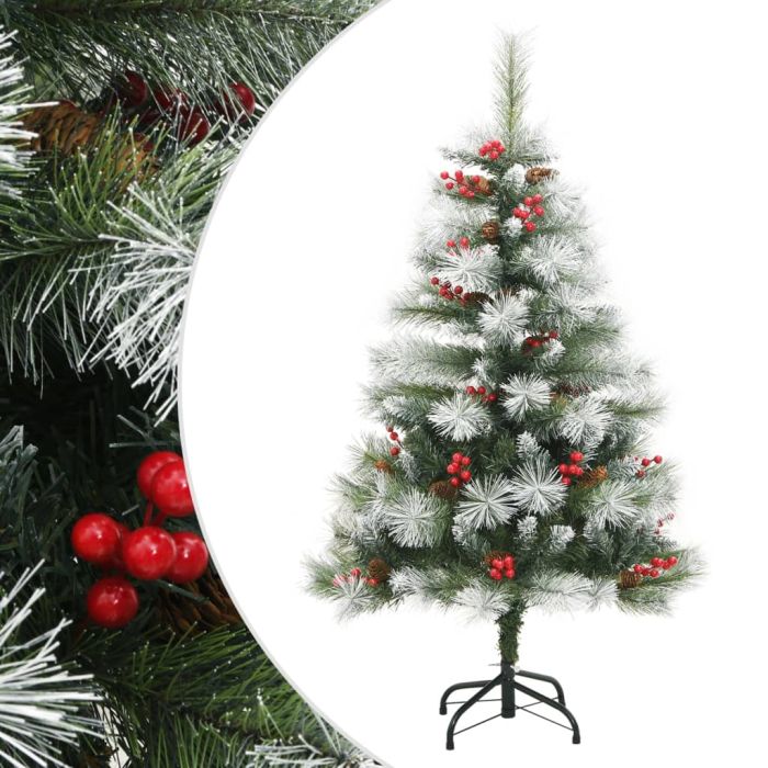Fluer 150cm Hinged Tree with Cones and Berries