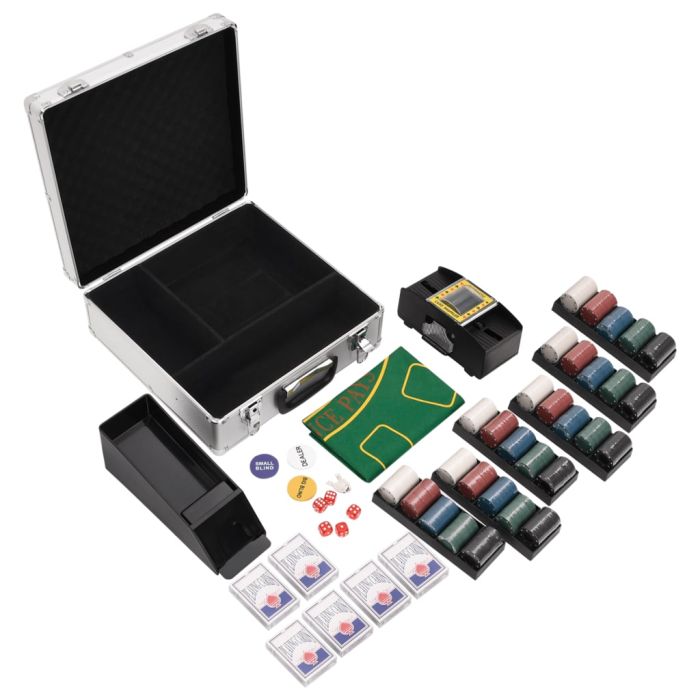 Poker Chip Set 600 Pcs 4 g