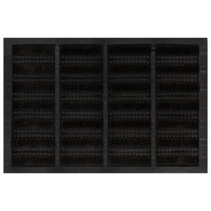 Door Mat Rectangular 40x60cm Rubber and Coir