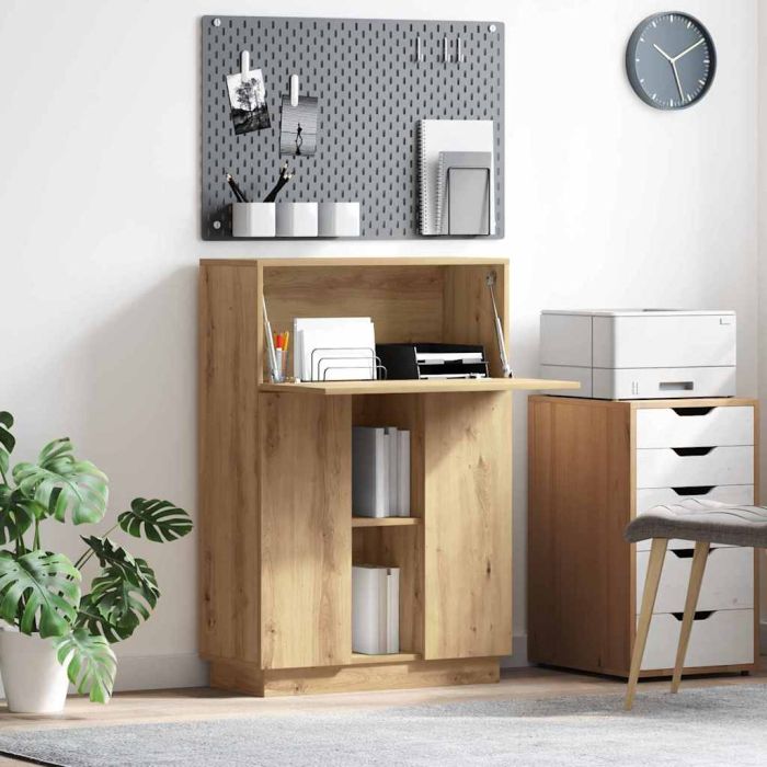 Artisan Oak Writing Desk Artisan oak Particle board Medium